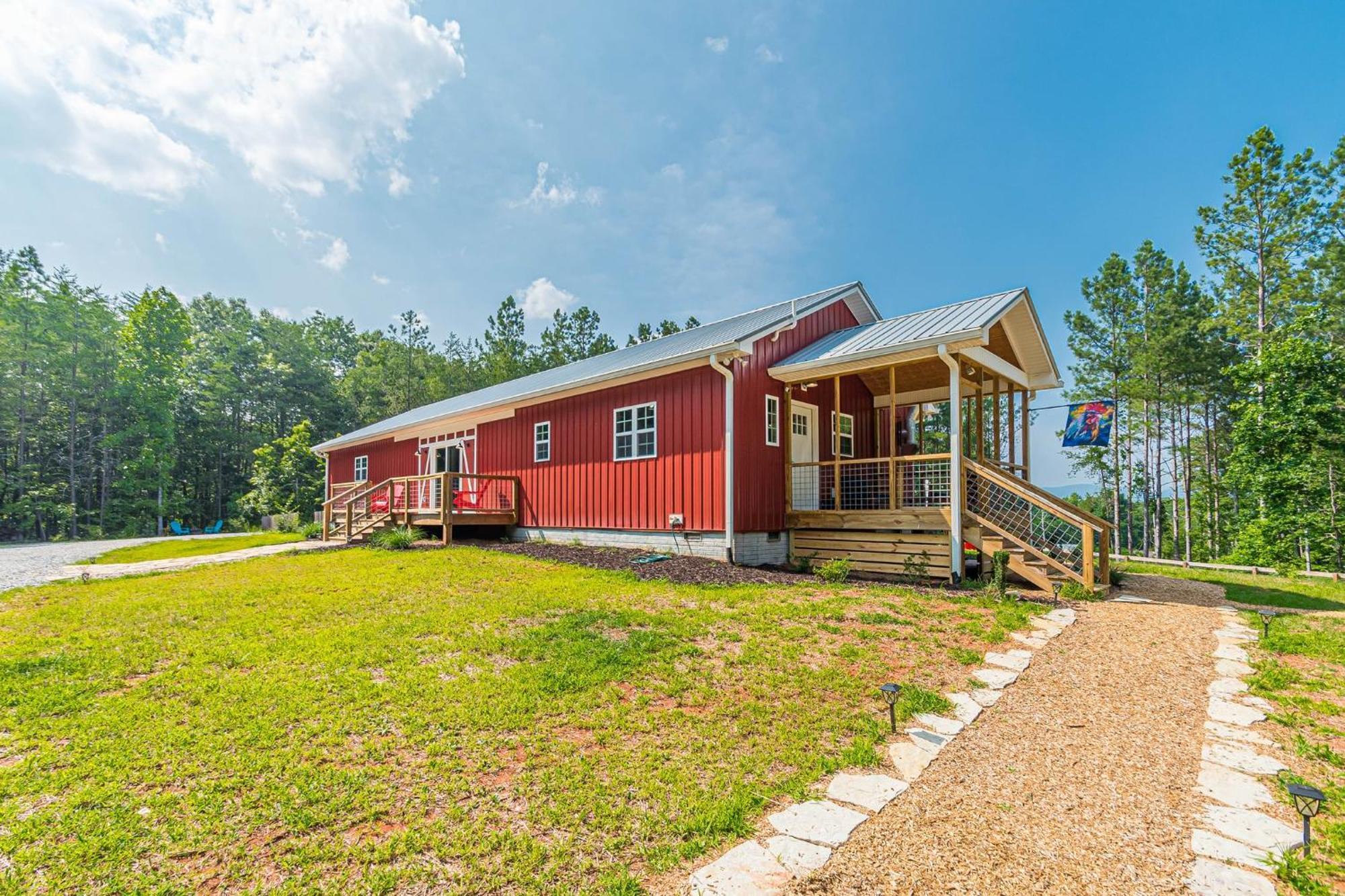 达洛尼加Rustic Roost-5 Acres, Fenced, Fire Pit, Rv Option & Mtn View别墅 外观 照片